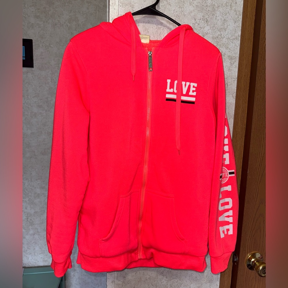Bobbie Brooks ladies LOVE Zip-Up Hoodie